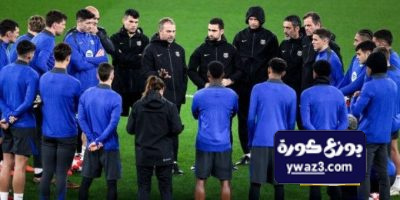 صور: برشلونة يختتم تدريباته استعداداً لمواجهة بنفيكا في دوري الأبطال